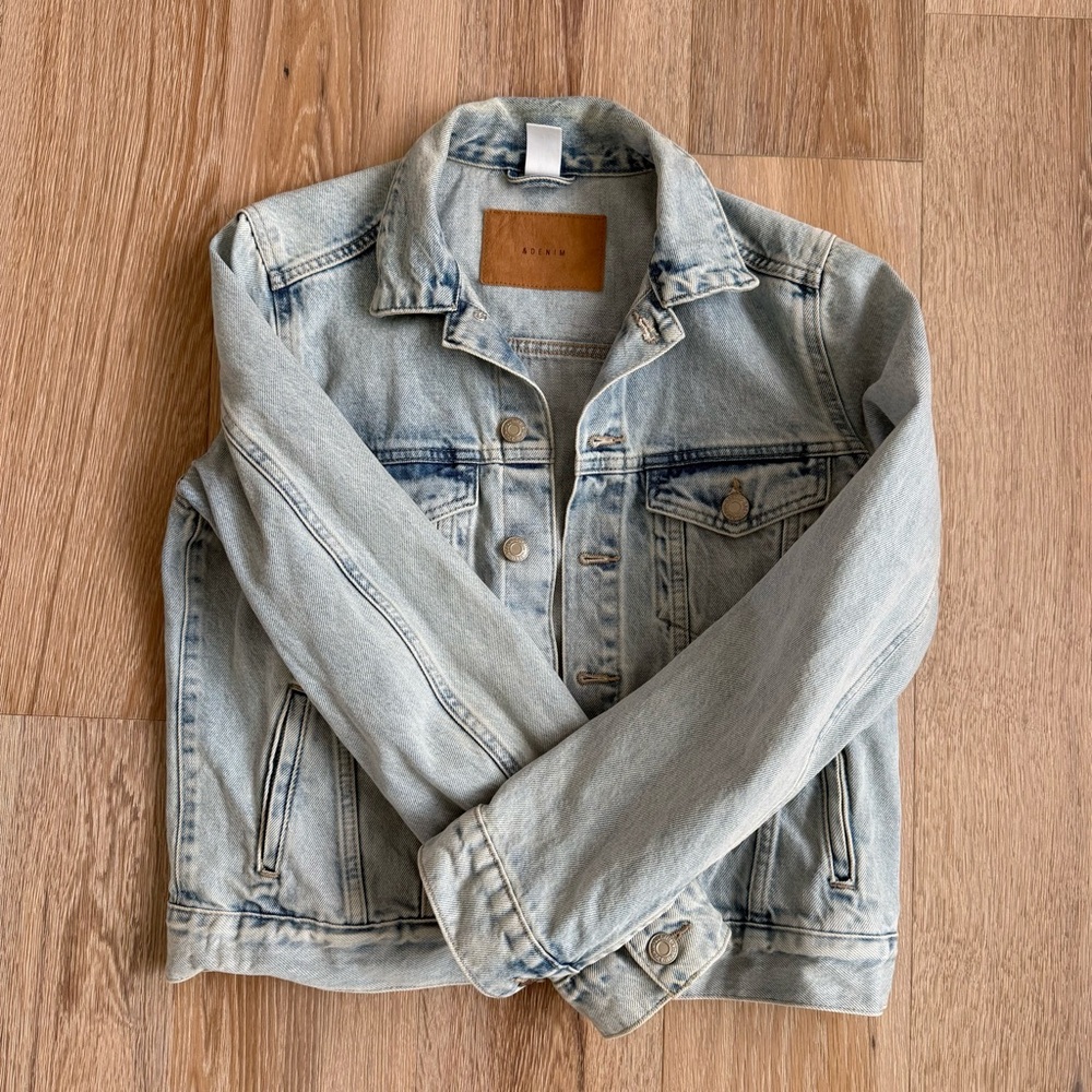 H&M Denim Light Blue Jean Jacket